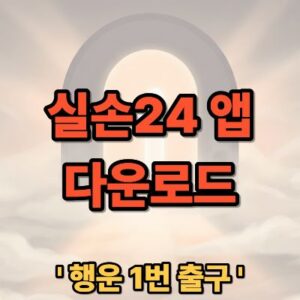 실손24 앱 설치 및 다운로드 방법 완벽 가이드